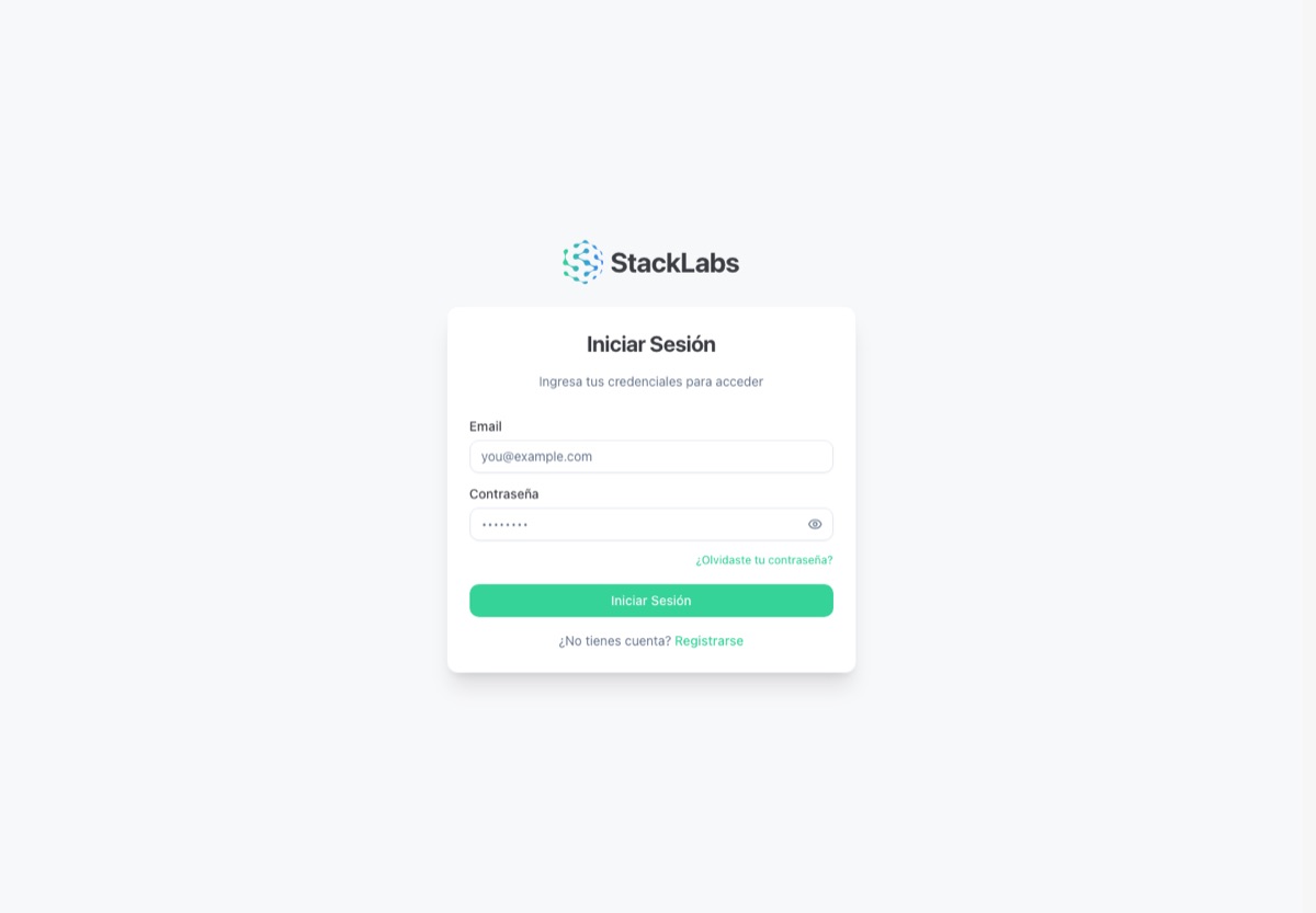 Stacklabs — screenshot